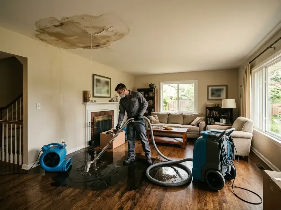 attic-pipe-burst-ceiling-drip-008 — frequently asked questions, Water Damage Restoration & Carpet Care in Flowood, MS
